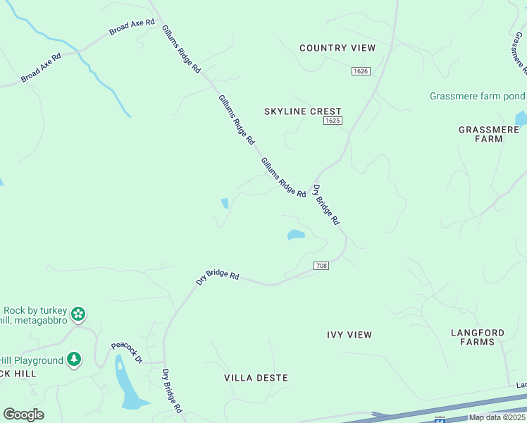 map of restaurants, bars, coffee shops, grocery stores, and more near 338 Gillums Ridge Road in Charlottesville