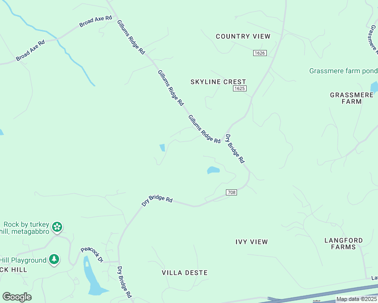 map of restaurants, bars, coffee shops, grocery stores, and more near 338 Gillums Ridge Road in Charlottesville