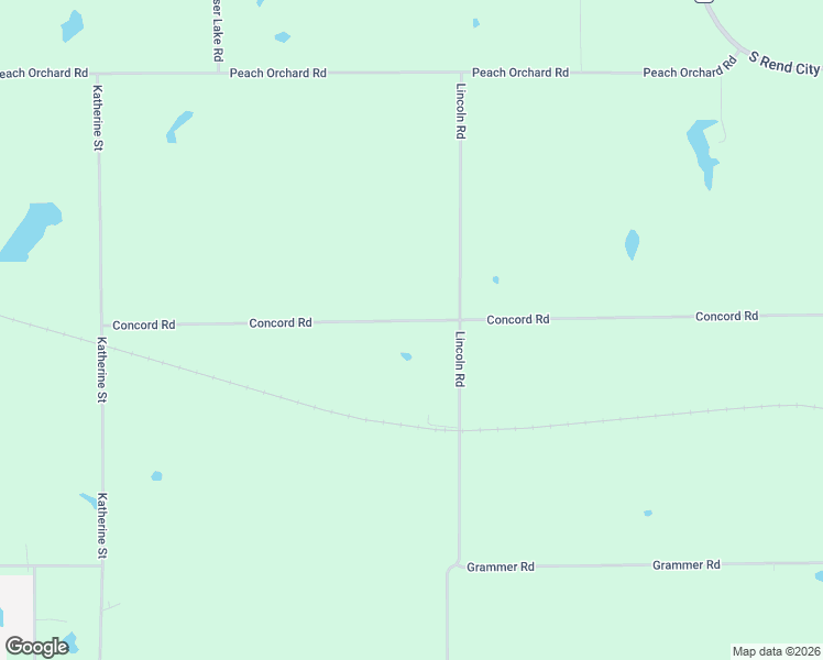 map of restaurants, bars, coffee shops, grocery stores, and more near 6500-7104 Concord Road in Sesser