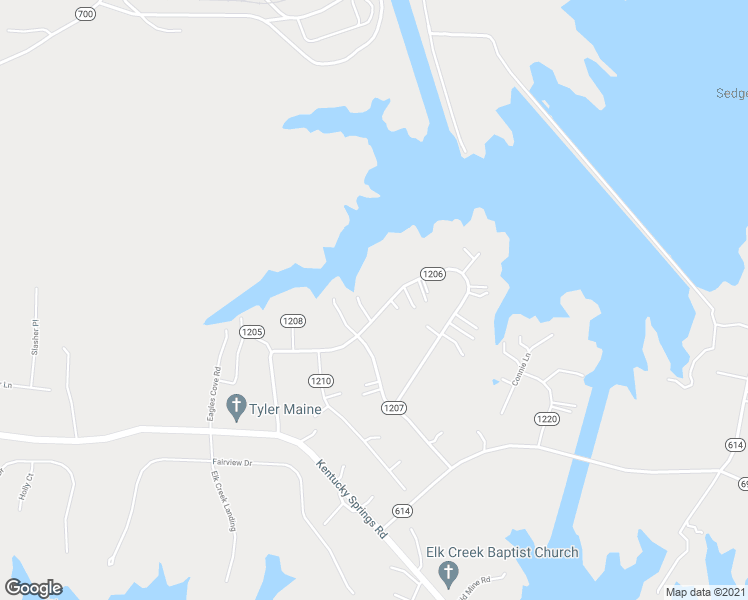 map of restaurants, bars, coffee shops, grocery stores, and more near 590 Lakeview Drive in Mineral