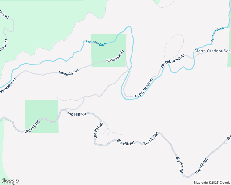 map of restaurants, bars, coffee shops, grocery stores, and more near 14873 Old Oak Ranch Road in Sonora