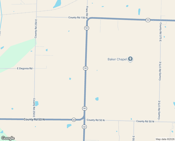 map of restaurants, bars, coffee shops, grocery stores, and more near 3176 East Sr 62 in Boonville