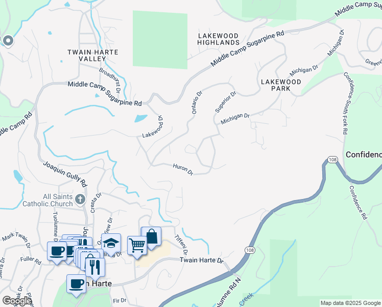 19148 Quercus Court, Twain Harte CA Walk Score