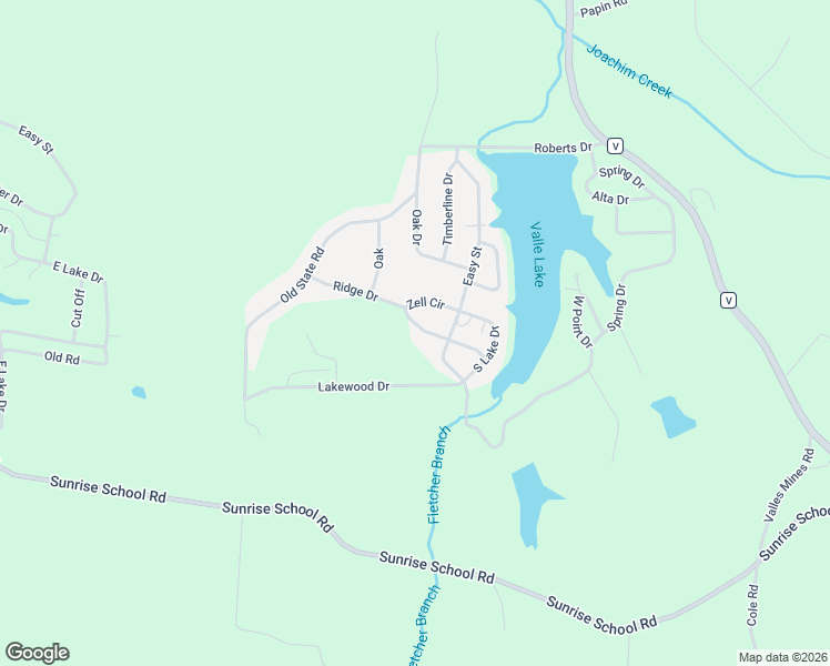 map of restaurants, bars, coffee shops, grocery stores, and more near 3985 Zell Circle in De Soto