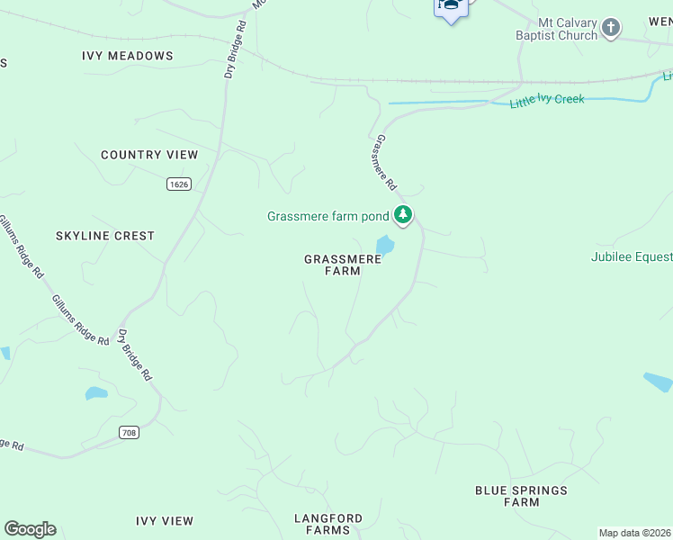 map of restaurants, bars, coffee shops, grocery stores, and more near 365 Mountain Laurel Ridge in Charlottesville