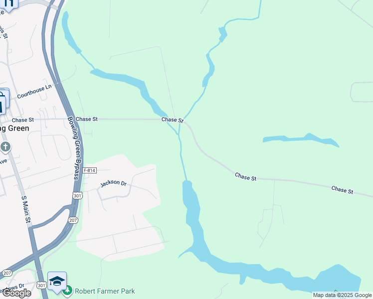 map of restaurants, bars, coffee shops, grocery stores, and more near 18164 Chase Street in Bowling Green