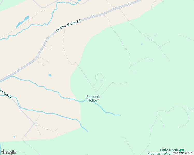 map of restaurants, bars, coffee shops, grocery stores, and more near 252 Melton's Lane in Craigsville