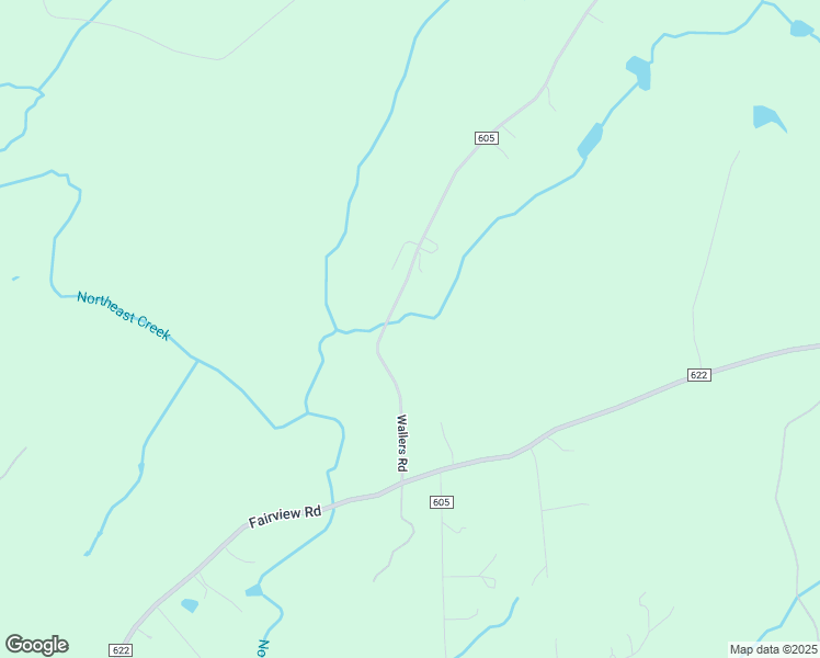map of restaurants, bars, coffee shops, grocery stores, and more near 10206 Wallers Road in Partlow
