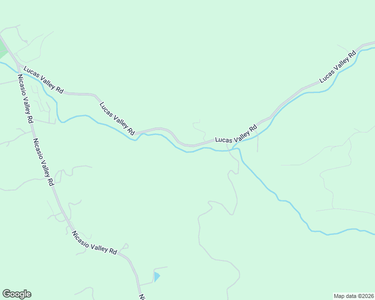 map of restaurants, bars, coffee shops, grocery stores, and more near 7050 Lucas Valley Road in Nicasio