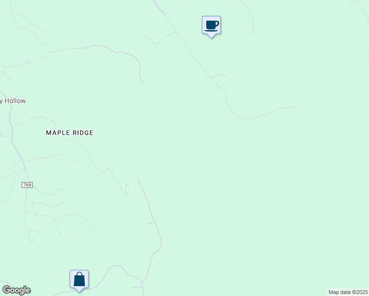 map of restaurants, bars, coffee shops, grocery stores, and more near 745 Ashcroft Mountain Road in Charlottesville