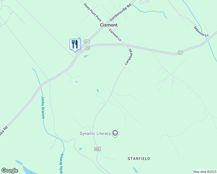 map of restaurants, bars, coffee shops, grocery stores, and more near 168 Campbell Road in Keswick