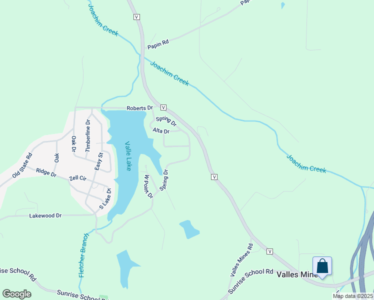 map of restaurants, bars, coffee shops, grocery stores, and more near 3806 Thelma Drive in De Soto