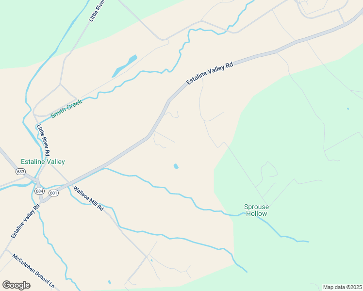map of restaurants, bars, coffee shops, grocery stores, and more near 2264 Estaline Valley Road in Craigsville