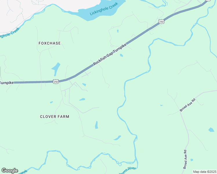 map of restaurants, bars, coffee shops, grocery stores, and more near 373 Wild Turkey Lane in Charlottesville