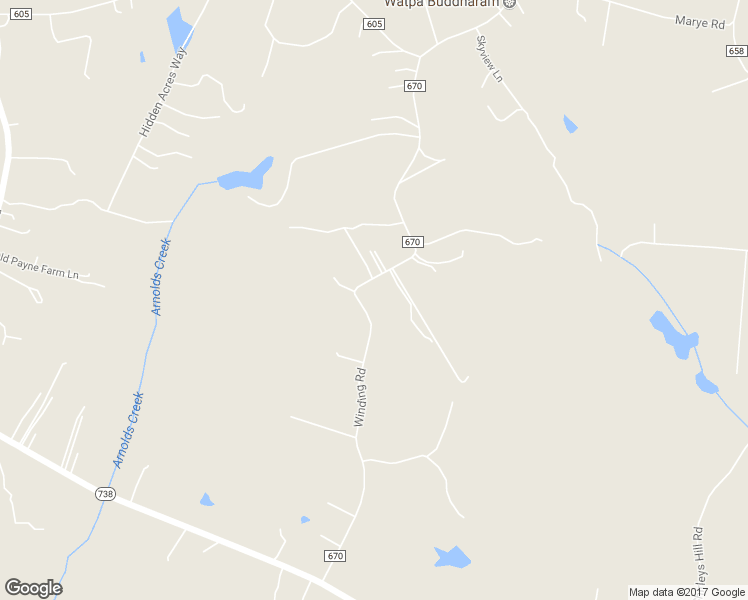 map of restaurants, bars, coffee shops, grocery stores, and more near 3341 Winding Road in Partlow