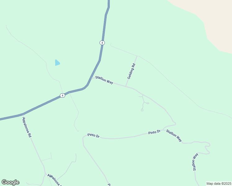 map of restaurants, bars, coffee shops, grocery stores, and more near 180 Stallion Way in Angels Camp