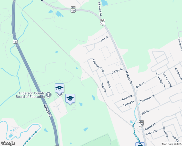 map of restaurants, bars, coffee shops, grocery stores, and more near 1011 Ravenwood Drive in Lawrenceburg