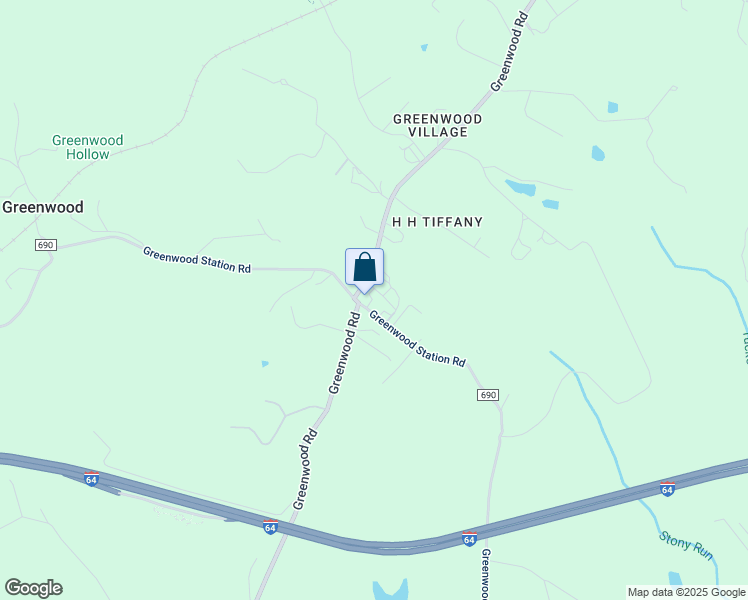 map of restaurants, bars, coffee shops, grocery stores, and more near 7572 Greenwood Station Road in Greenwood