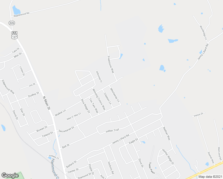 map of restaurants, bars, coffee shops, grocery stores, and more near 5110 Whirlaway Lane in Lawrenceburg
