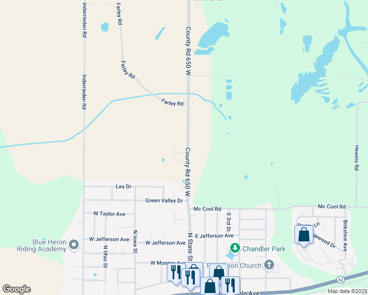 map of restaurants, bars, coffee shops, grocery stores, and more near 1410 North State Street in Chandler