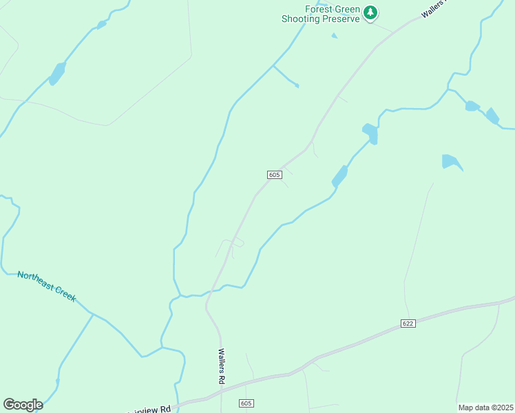 map of restaurants, bars, coffee shops, grocery stores, and more near 10112 Wallers Road in Partlow