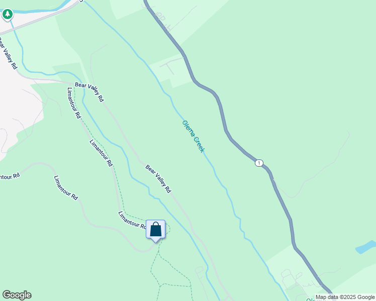 map of restaurants, bars, coffee shops, grocery stores, and more near in Olema