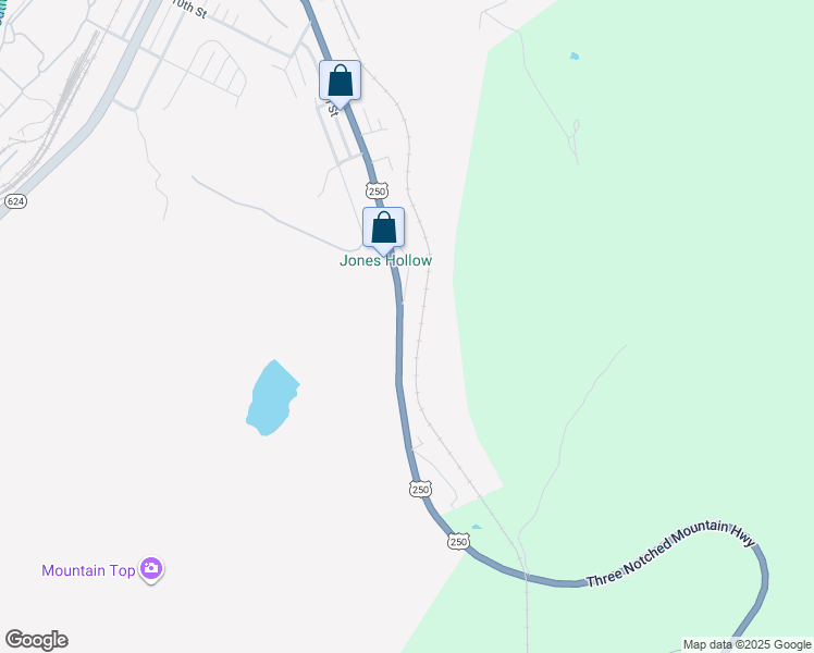 map of restaurants, bars, coffee shops, grocery stores, and more near 1845 East Main Street in Waynesboro