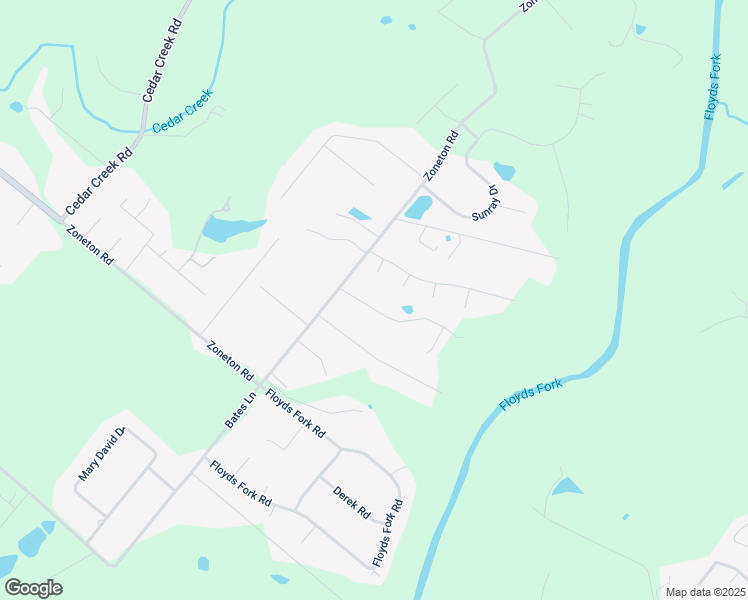 map of restaurants, bars, coffee shops, grocery stores, and more near 182 Eagles Bluff Court in Shepherdsville