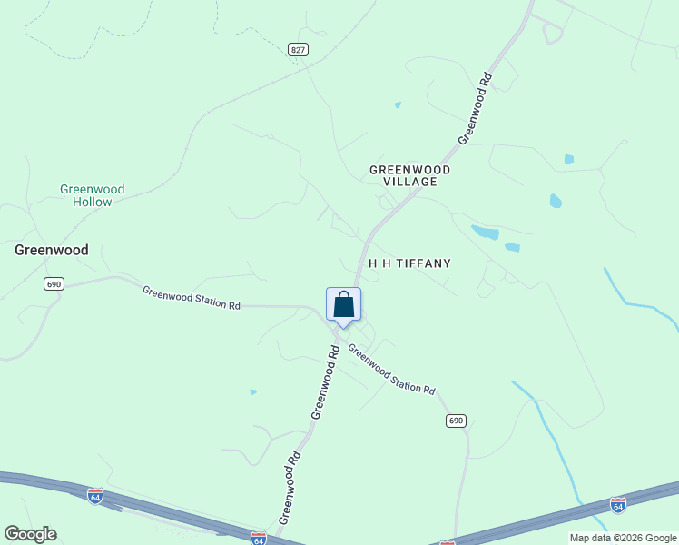 map of restaurants, bars, coffee shops, grocery stores, and more near 850 Greenwood Road in Crozet