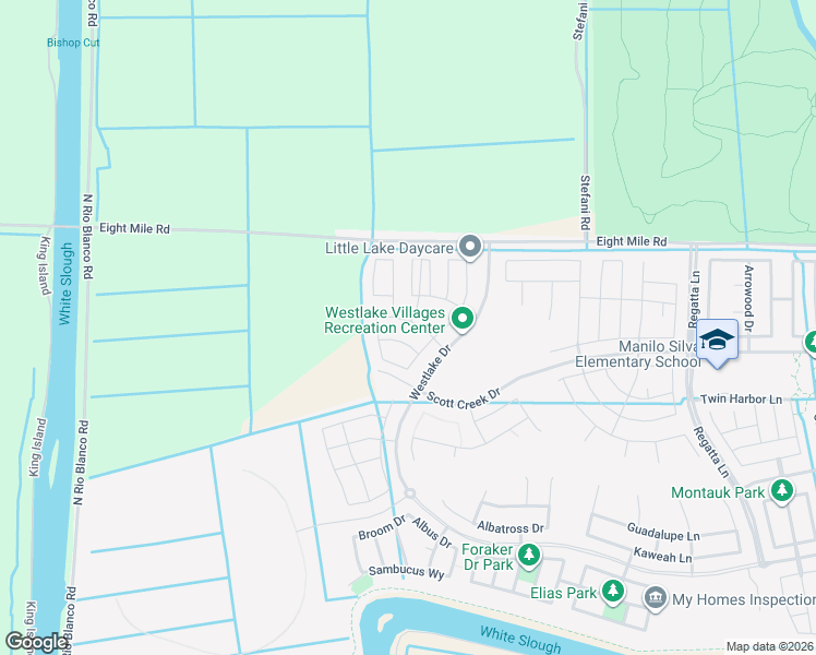 map of restaurants, bars, coffee shops, grocery stores, and more near 7024 Blue Bay Lane in Stockton