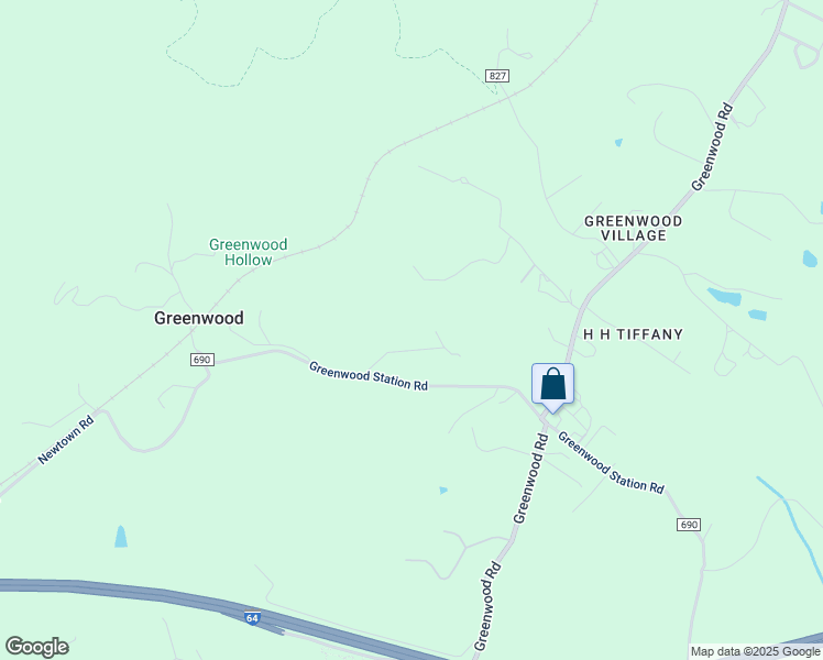 map of restaurants, bars, coffee shops, grocery stores, and more near 2045 Upper Stony Run in Greenwood