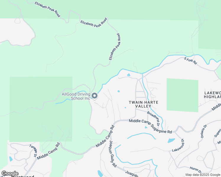 map of restaurants, bars, coffee shops, grocery stores, and more near 23875 Marshall Way in Twain Harte