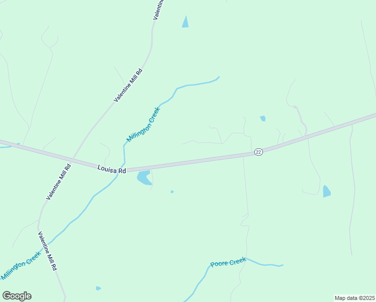 map of restaurants, bars, coffee shops, grocery stores, and more near 14893 Louisa Road in Louisa