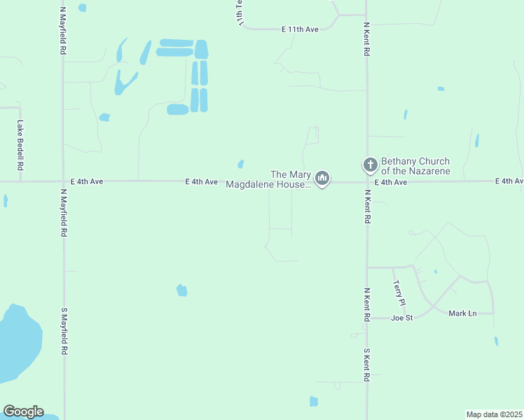 map of restaurants, bars, coffee shops, grocery stores, and more near 211 Green Acres Drive in Hutchinson