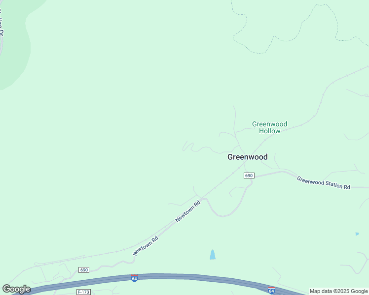 map of restaurants, bars, coffee shops, grocery stores, and more near 7680 Blackberry Ridge Road in Greenwood