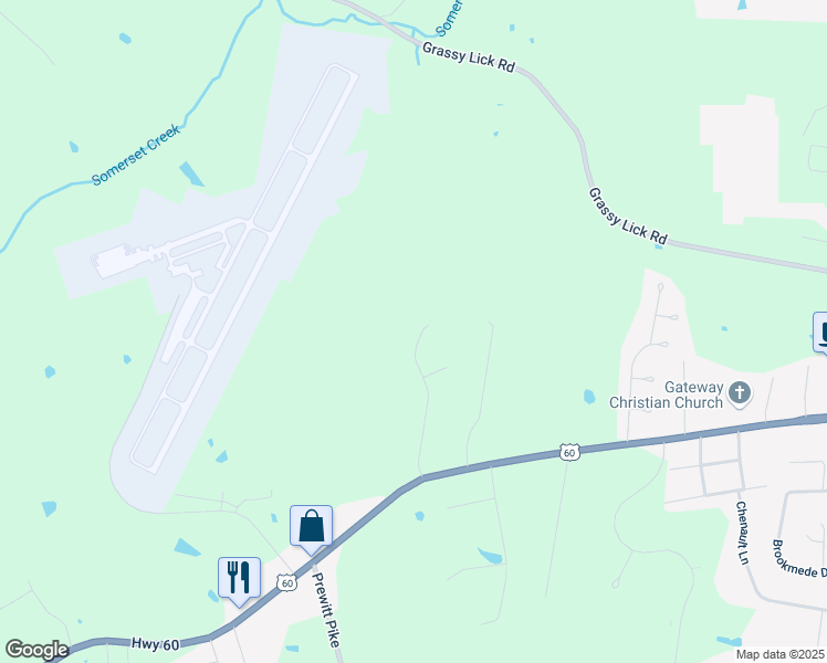 map of restaurants, bars, coffee shops, grocery stores, and more near 157 Maple Ridge Drive in Mount Sterling
