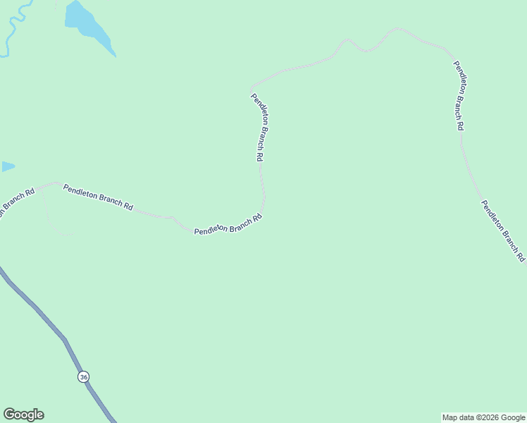 map of restaurants, bars, coffee shops, grocery stores, and more near Pendleton Branch Road in Salt Lick