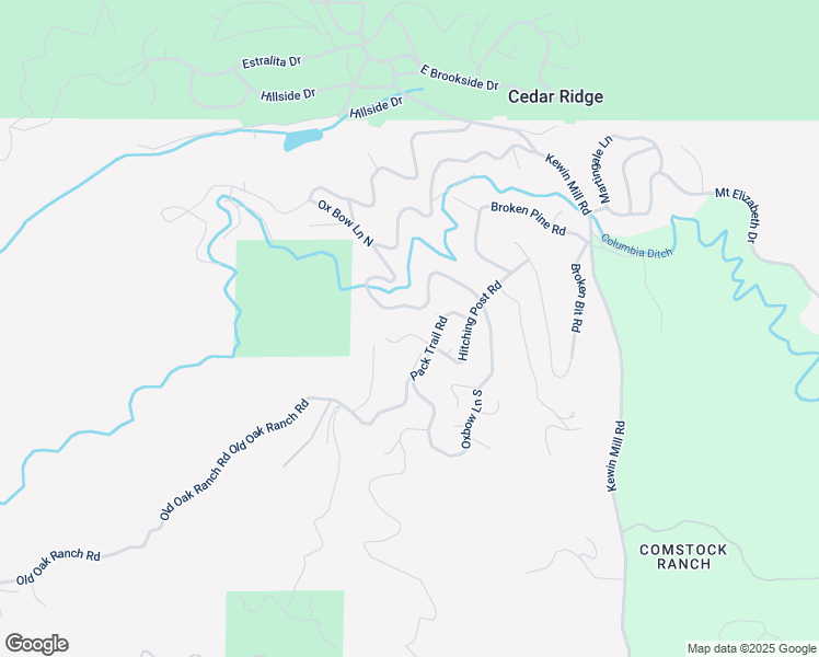 map of restaurants, bars, coffee shops, grocery stores, and more near 23855 Buckboard Court in Sonora