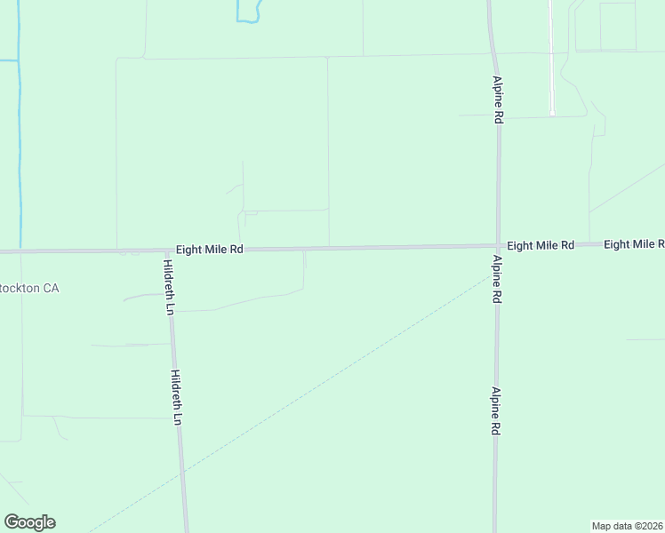 map of restaurants, bars, coffee shops, grocery stores, and more near 7922 East 8 Mile Road in Stockton
