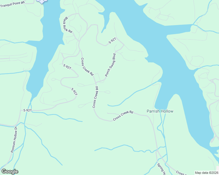 map of restaurants, bars, coffee shops, grocery stores, and more near 201-299 Porch Swing Blvd in Camdenton