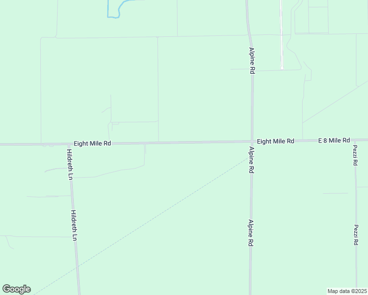 map of restaurants, bars, coffee shops, grocery stores, and more near 8120 East 8 Mile Road in Stockton