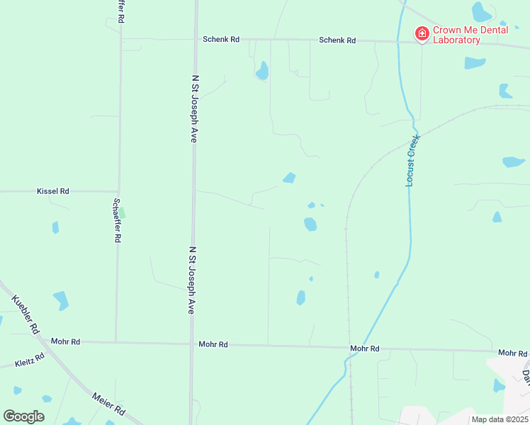 map of restaurants, bars, coffee shops, grocery stores, and more near 8717 North Saint Joseph Avenue in Evansville