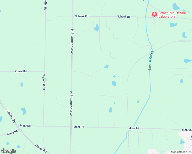 map of restaurants, bars, coffee shops, grocery stores, and more near 8717 North Saint Joseph Avenue in Evansville