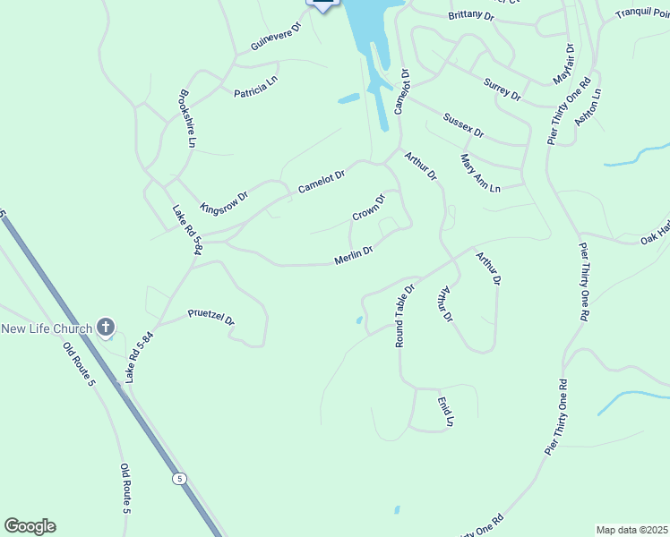 map of restaurants, bars, coffee shops, grocery stores, and more near 156 Merlin Drive in Camdenton