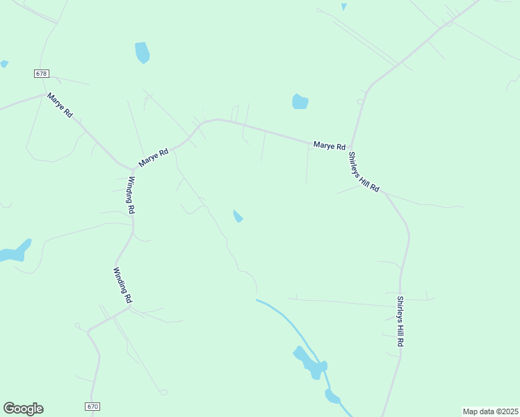 map of restaurants, bars, coffee shops, grocery stores, and more near 8698 Marye Road in Partlow