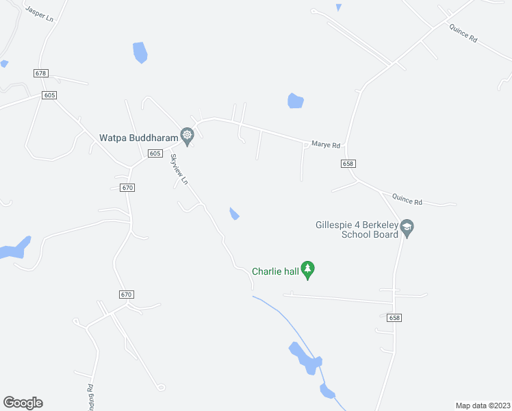 map of restaurants, bars, coffee shops, grocery stores, and more near 8698 Marye Road in Partlow