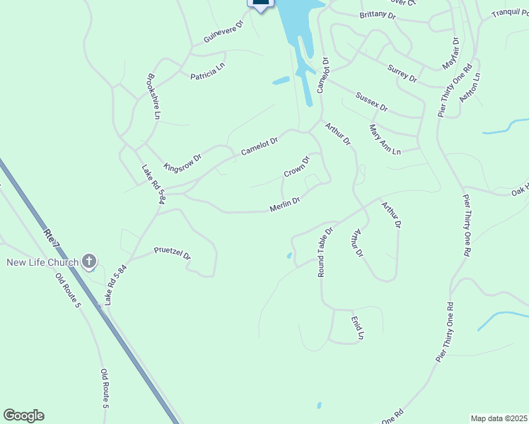 map of restaurants, bars, coffee shops, grocery stores, and more near Merlin Dr in Camdenton