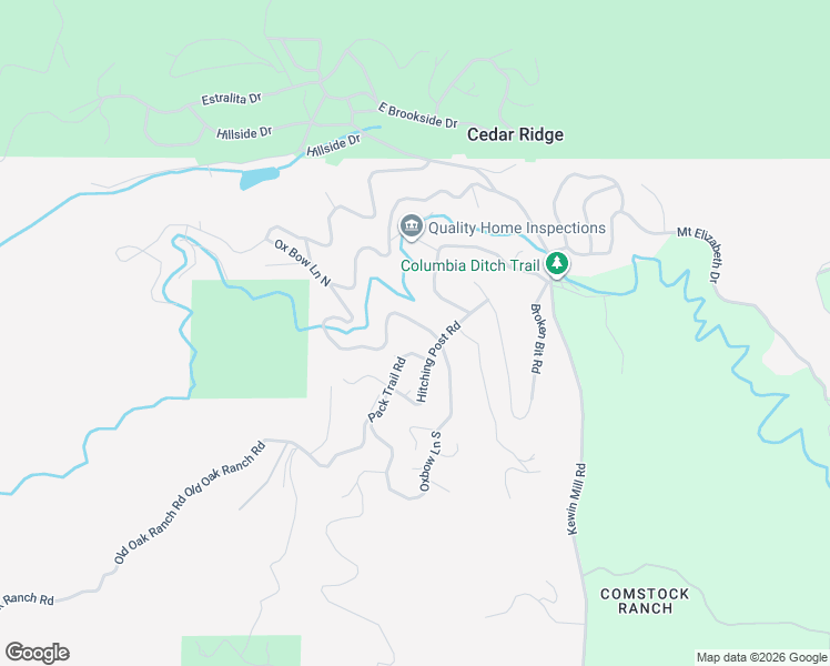 map of restaurants, bars, coffee shops, grocery stores, and more near 24028 Oxbow Lane North in Sonora