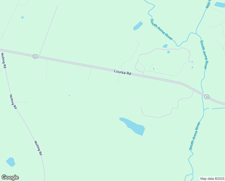 map of restaurants, bars, coffee shops, grocery stores, and more near 13124 Louisa Road in Louisa