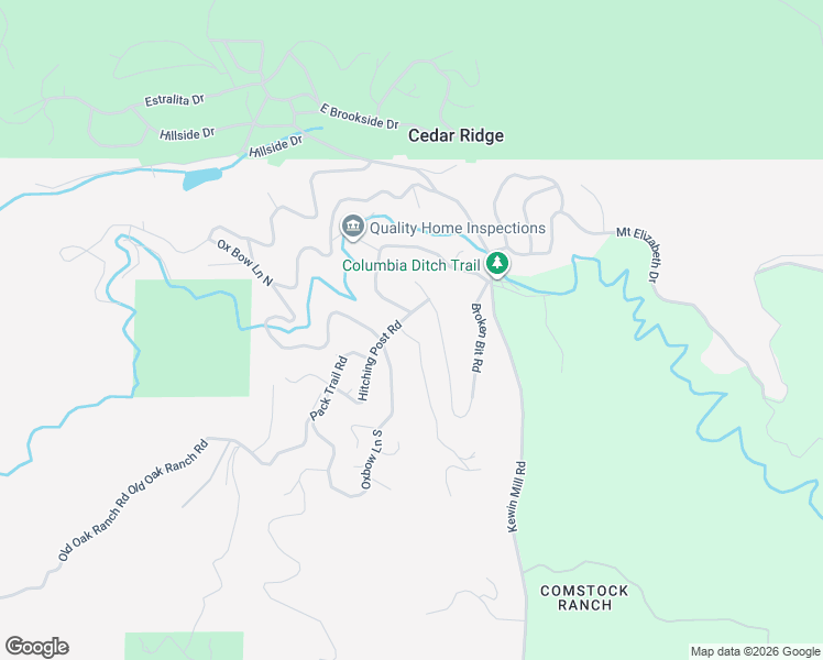 map of restaurants, bars, coffee shops, grocery stores, and more near 24031 Hitching Post Road in Sonora
